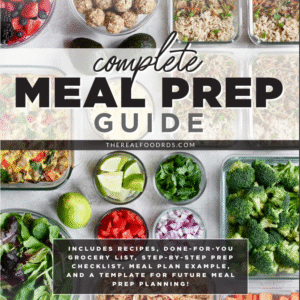 Weekend cookbook and grocery list for weight loss and healthy routine